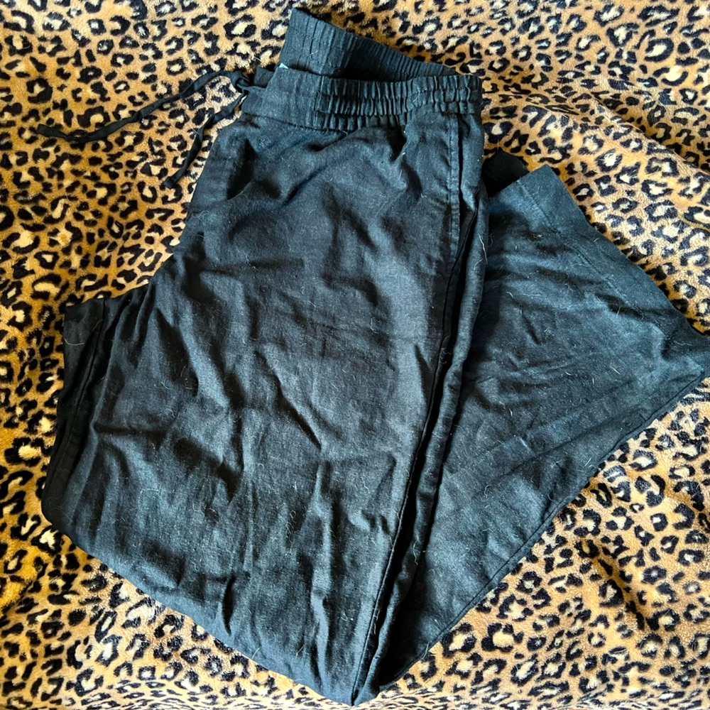 Black Linen Pants- Old Navy XL